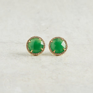 Virtue GEMSTONE STUD EARRINGS Kelly