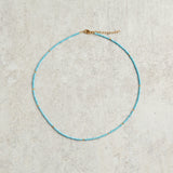 Elyssa Bass Designs GOLD ACCENT SMALL BEAD NECKLACE