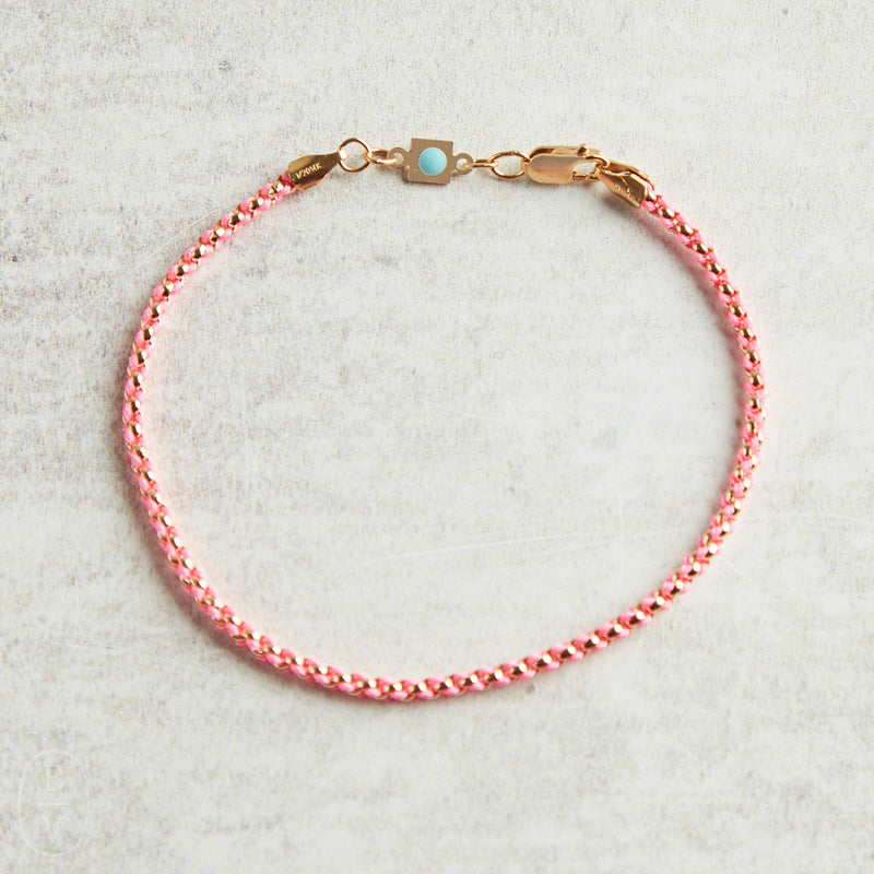 eNewton Design HOPE TOGETHER BRACELET Bright Pink