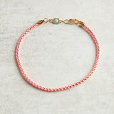 eNewton Design HOPE TOGETHER BRACELET Bright Pink
