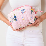 Printfresh QUILTED POUCH Happily Ever After Blush