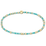 eNewton Design EGIRL HOPE UNWRITTEN BRACELET SPRING 2024 5.5" Mint To Be