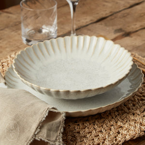 Casafina by Costa Nova MALLORCA SOUP/PASTA BOWL Sand Beige