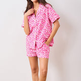 Printfresh RHINESTONE COWGIRL SHORT PJ SET