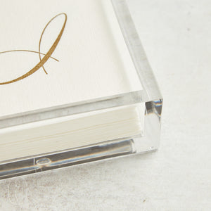 Caspari ACRYLIC COCKTAIL NAPKIN HOLDER