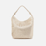 Hobo LINDLEY HOBO SHOULDER BAG - SPRING 24 Gold Soft Pleated Leather