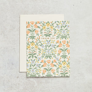Rifle Paper Co LOTTIE THANK YOU CARD
