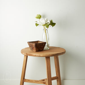 Blue Ocean Traders VILLAGERS SIDE TABLE ROUND