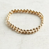 eNewton Design HARMONY BEAD BRACELET Gold Small