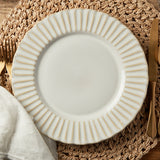Casafina by Costa Nova CRISTAL DINNER PLATE White