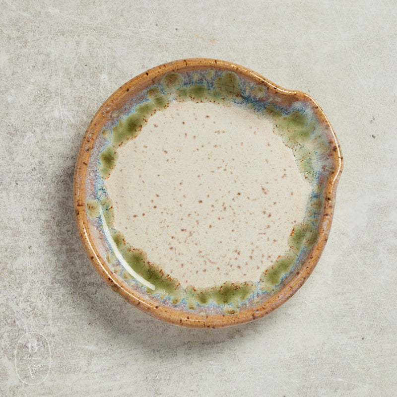Etta B Pottery ROUND SPOON REST