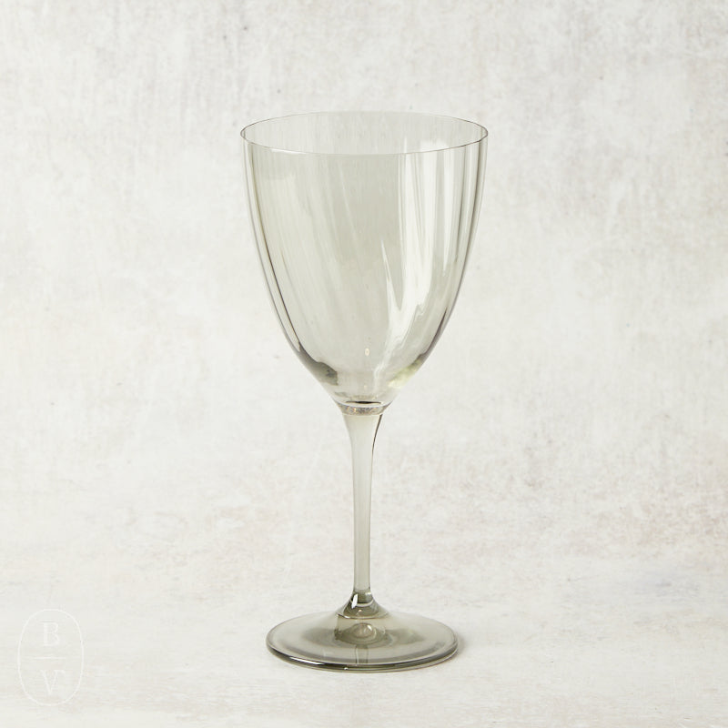 Casafina by Costa Nova SENSA WATER GLASS Smoked Grey