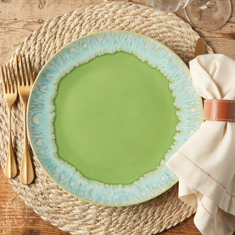 Casafina by Costa Nova TAORMINA DINNER PLATE Lime Green