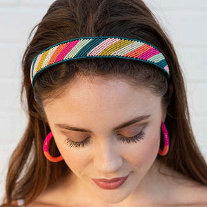 Ink and Alloy STEVIE BEADED HEADBAND