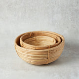 Creative Co-op HANDWOVEN RATTAN BOWL