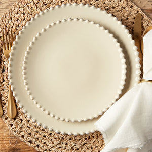 Casafina by Costa Nova PEARL SALAD PLATE Cream