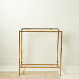 Park Hill Collection ST TROPEZ TABLE BASE Mirrored Champagne