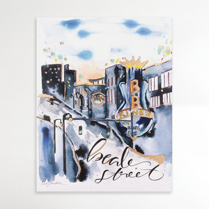 Whitney Winkler Art BEALE STREET PRINT