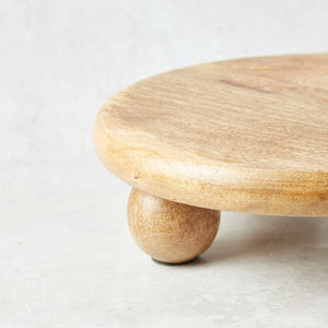 Creative Co-op MANGO WOOD PEDESTAL