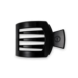 Teleties FLAT SQUARE CLIP Jet Black