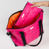 Scout TRIPLE ADVISOR TRAVEL BAG Pink Puffer