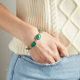 Elyssa Bass Designs PEARL CHARM BEZEL BRACELET