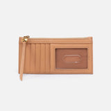 Hobo CARTE CARD CASE - SPRING 24 Sandstorm Pebbled Leather