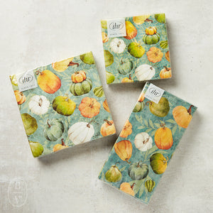 Boston International ROLLING PUMPKINS COCKTAIL NAPKINS