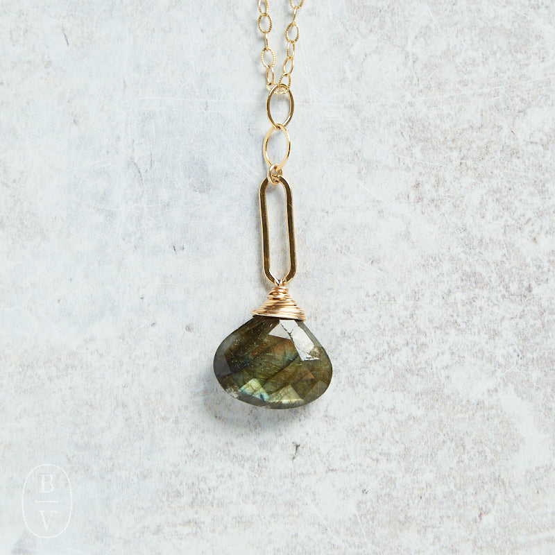 Ellen Hays Jewelry STONE PENDANT N2233 NECKLACE