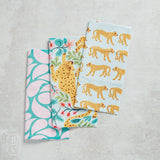 Geometry CHEETAH HAVEN DISHCLOTH SET OF 3