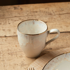 Casafina by Costa Nova TAORMINA MUG White_Gold