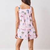 Printfresh HAPPILY EVER AFTER BACK TO BED SHORT SLEEP SET