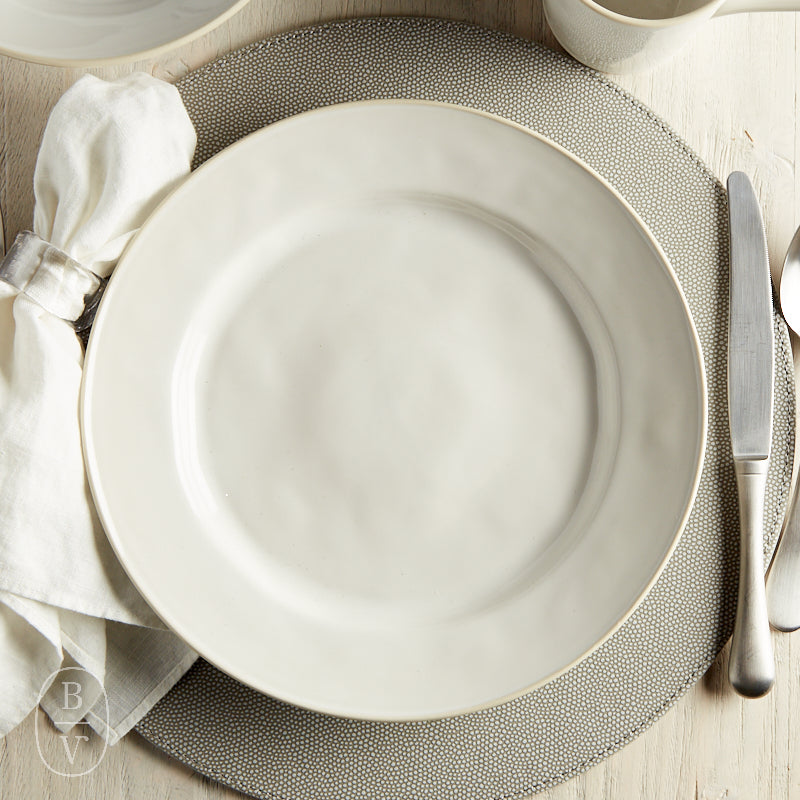 Casafina by Costa Nova BEJA DINNER PLATE White_Cream