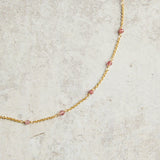 Elyssa Bass Designs SMALL BEADED NECKLACE Tourmaline