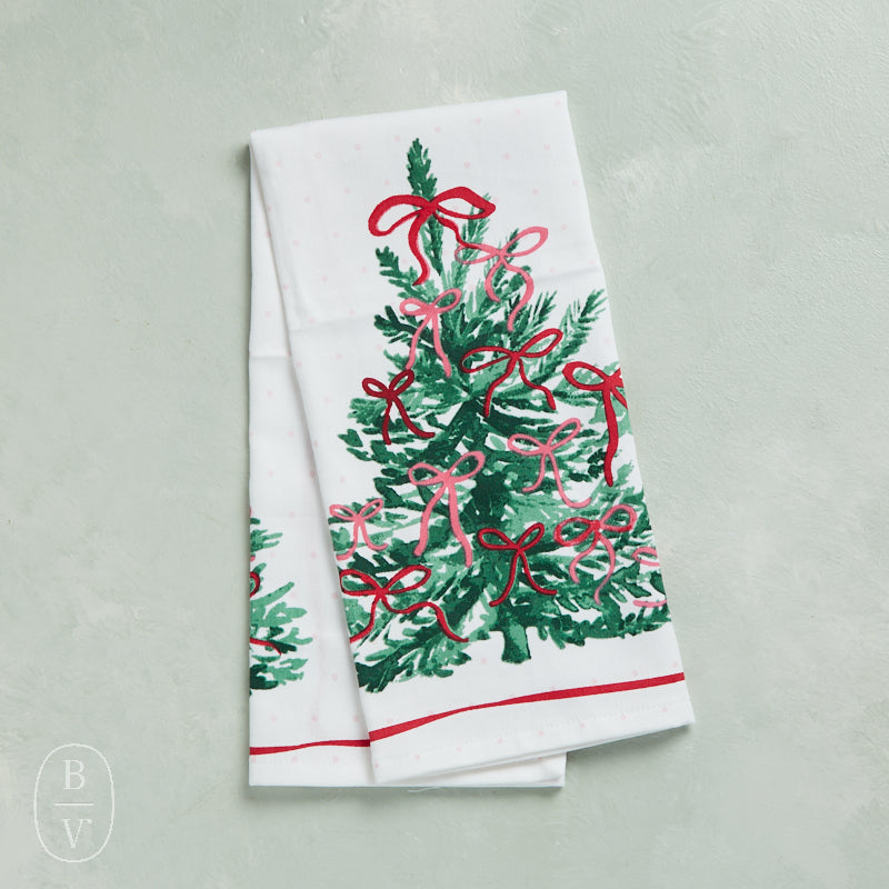 TAG VERY MERRY DISHTOWEL
