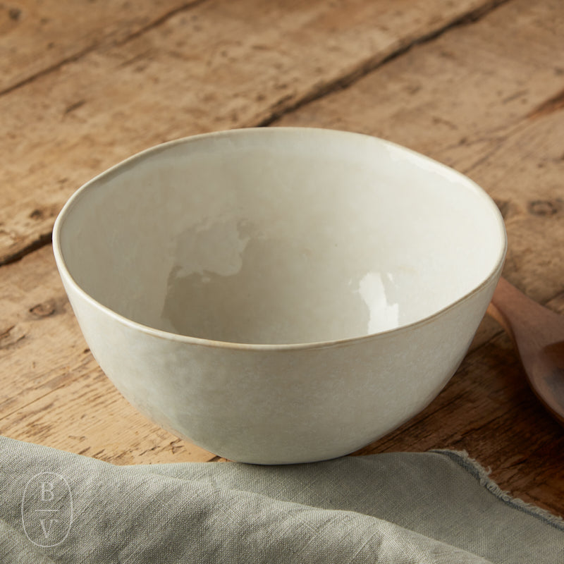 Carmel Ceramica COZINA SERVING BOWL White Medium