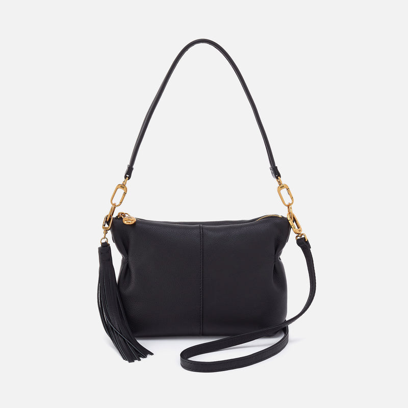 Hobo KORI CROSSBODY BAG Pebbled Leather Black