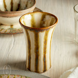 Good Earth Pottery TUMBLER Bluebird