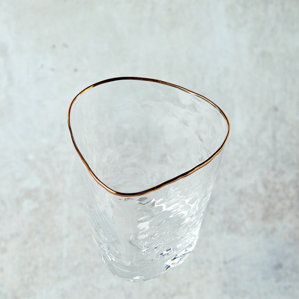 Zodax APERITIVO TRIANGULAR WINE GLASS