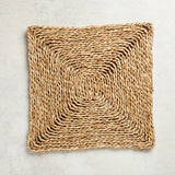 Blue Pheasant LUCIAN PLACEMAT Aged Seagrass Square