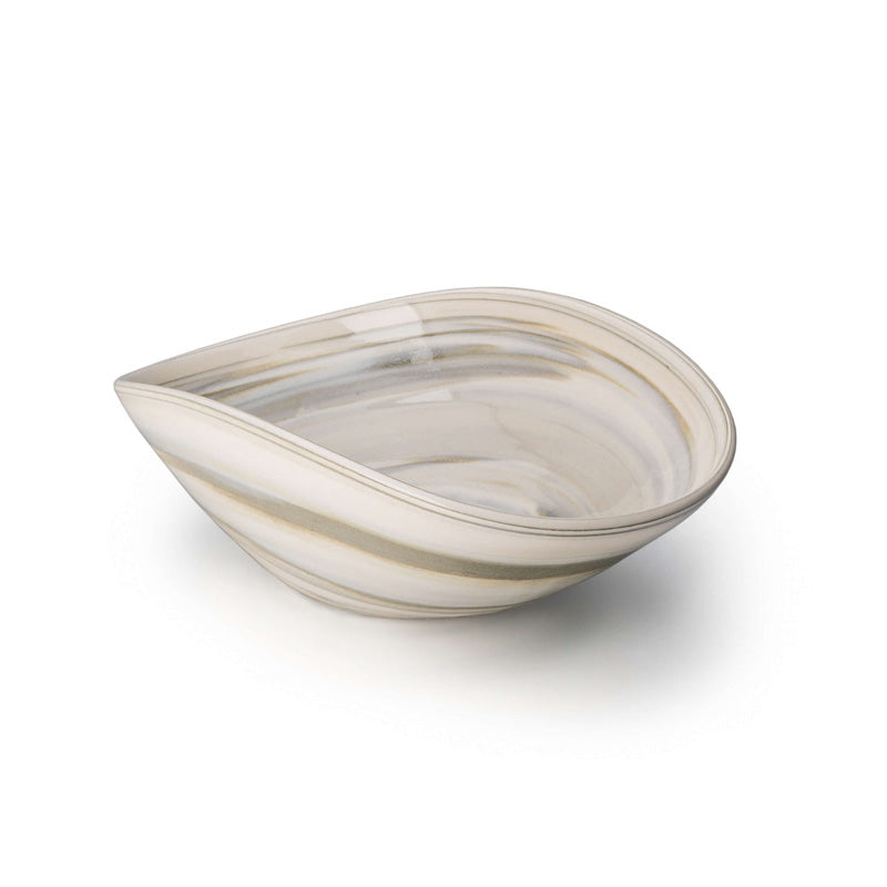 Simon Pearce BEACHSTONE SERVING BOWL Sand Small