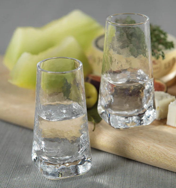 Zodax KALLOS HAMMERED SHOT GLASS