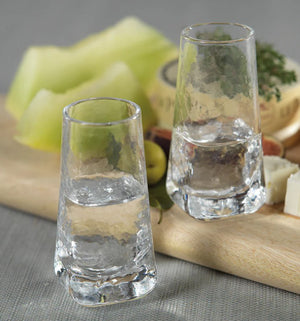 Zodax KALLOS HAMMERED SHOT GLASS