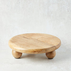Creative Co-op MANGO WOOD PEDESTAL