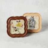 Bloomingville RUBBERWOOD SCALLOPED FRAME