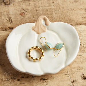 Mudpie PUMPKIN TIDBIT PLATE