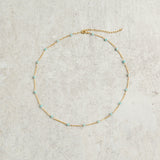 Elyssa Bass Designs SMALL BEADED NECKLACE