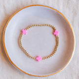 eNewton Design SIGNATURE CROSS PATTERN BEAD BRACELET