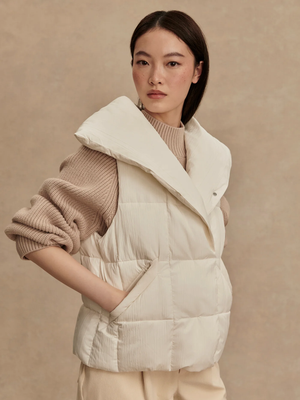 Varley CHIARA PADDED GILET Jet Stream