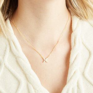 Elyssa Bass Designs DAISY DELICATE NECKLACE